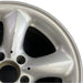 16" MERCEDES SLK 01 170 Type; SLK230 16x8 5 spoke dome spokes rear Original OEM - Side Profile