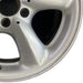 16" MERCEDES SLK 01 170 Type; SLK230 16x8 5 spoke dome spokes rear Original OEM - Close-Up Detail