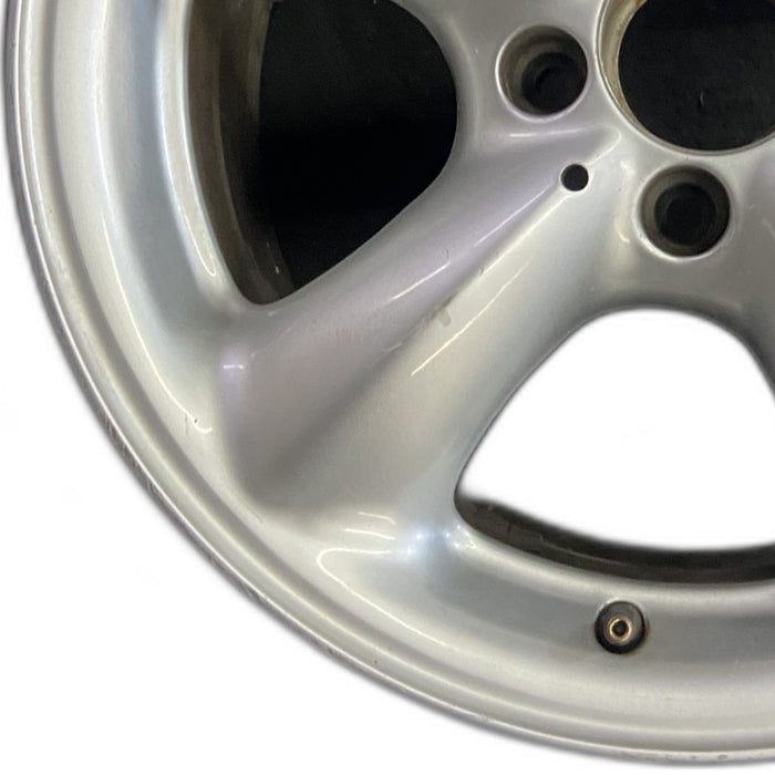 16" MERCEDES SLK 01 170 Type; SLK230 16x8 5 spoke dome spokes rear Original OEM - Back View
