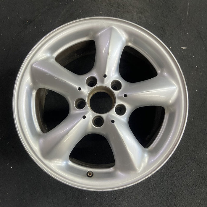 16" MERCEDES SLK 01 170 Type; SLK230 16x8 5 spoke dome spokes rear Original OEM - Additional View
