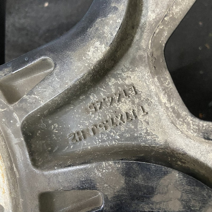 17" WRANGLER 19 17x7.5 5 spoke aluminum Y spoke opt WJP low gloss black Original OEM Wheel Rim