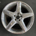 19" MERCEDES S-CLASS 08 230 Type; SL55 19x8.5 1 piece Original OEM Wheel Rim - Front View