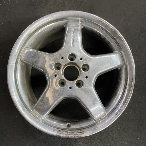17" MERCEDES SLK 02-03 170 Type; SLK230 17x8.5 1 piece design Original OEM - Front View