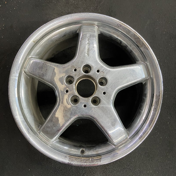 17" MERCEDES SLK 02-03 170 Type; SLK230 17x8.5 1 piece design Original OEM - Front View