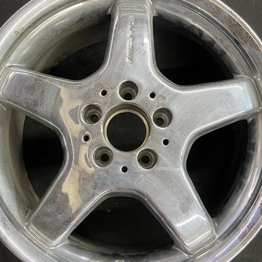 17" MERCEDES SLK 02-03 170 Type; SLK230 17x8.5 1 piece design Original OEM - Angle View