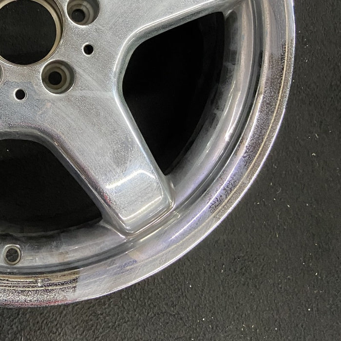 17" MERCEDES SLK 02-03 170 Type; SLK230 17x8.5 1 piece design Original OEM - Back View