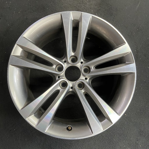 18" BMW 430i 20 18x8 5 spoke double spoke flared spoke Original OEM Wheel Rim - Front View