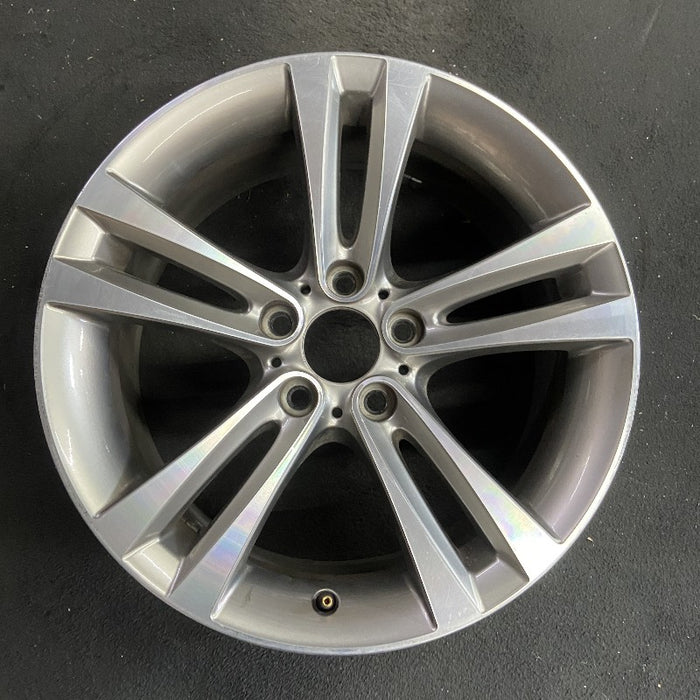 18" BMW 430i 20 18x8 5 spoke double spoke flared spoke Original OEM Wheel Rim - Front View