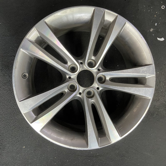 18" BMW 430i 20 18x8 5 spoke double spoke flared spoke Original OEM Wheel Rim - Front View