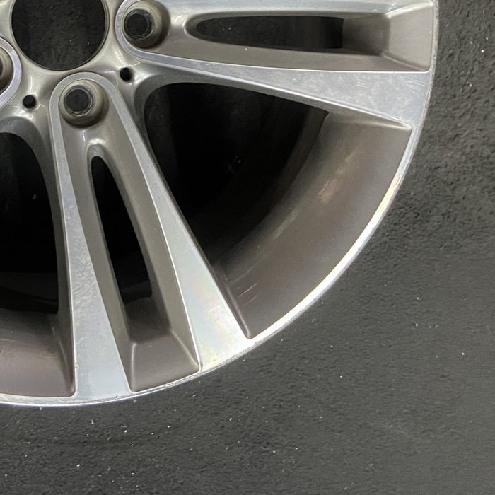 18" BMW 430i 20 18x8 5 spoke double spoke flared spoke Original OEM Wheel Rim - Back View