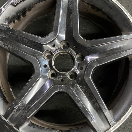 19" MERCEDES GLA-CLASS 15-17 156 Type GLA250 19x8 5 spoke machined face with - Angle View