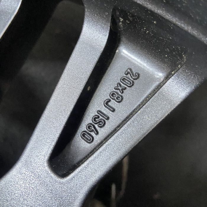 20" SEQUOIA 23-24 20x8 open spoke 6 spoke machined face with black pockets Original OEM Wheel Rim