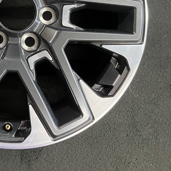 20" SEQUOIA 23-24 20x8 open spoke 6 spoke machined face with black pockets Original OEM Wheel Rim