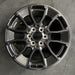 20" SEQUOIA 24 20x8, 6 Y spoke, black Original OEM Wheel Rim - Front View
