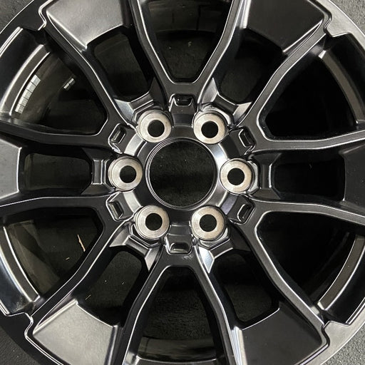 20" SEQUOIA 24 20x8, 6 Y spoke, black Original OEM Wheel Rim - Angle View