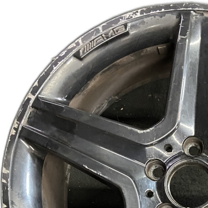 19" MERCEDES GLA-CLASS 15-17 156 Type GLA250 19x8 5 spoke machined face with - Angle View