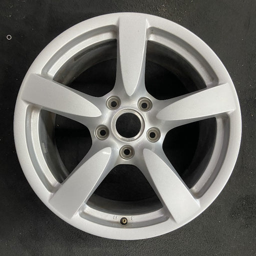 18" PORSCHE BOXSTER 08 18x9 5 spoke w/o black finish Original OEM Wheel Rim - Front View