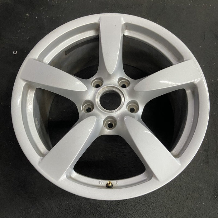 18" PORSCHE BOXSTER 08 18x9 5 spoke w/o black finish Original OEM Wheel Rim - View 7