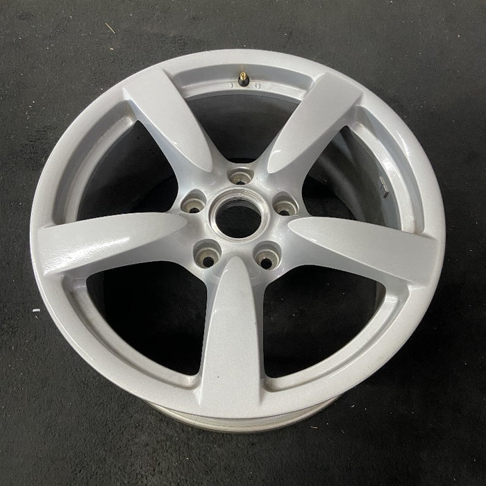 18" PORSCHE BOXSTER 08 18x9 5 spoke w/o black finish Original OEM Wheel Rim - View 8