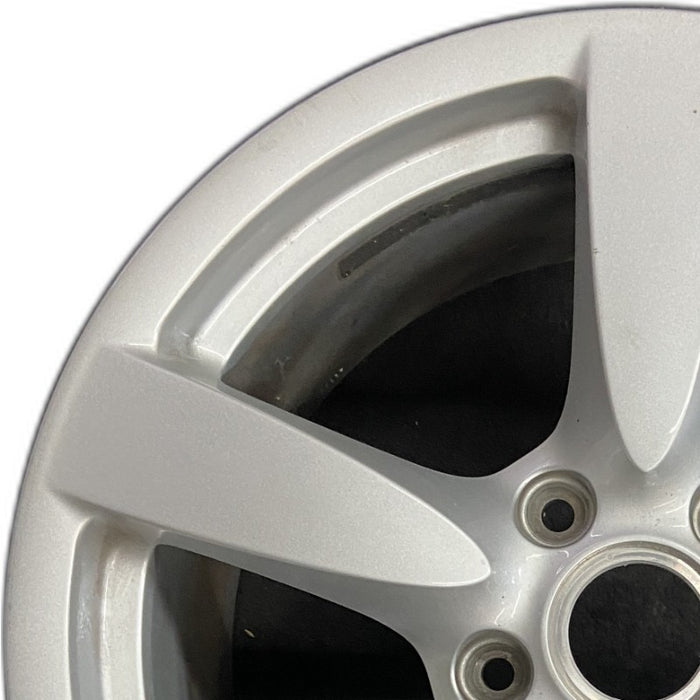 18" PORSCHE BOXSTER 08 18x9 5 spoke w/o black finish Original OEM Wheel Rim - Angle View