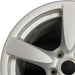 18" PORSCHE BOXSTER 08 18x9 5 spoke w/o black finish Original OEM Wheel Rim - Angle View
