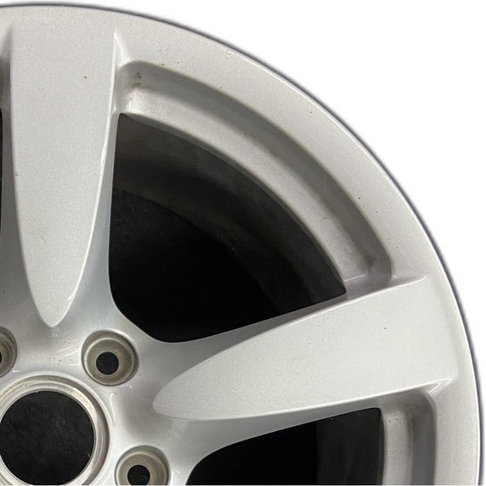 18" PORSCHE BOXSTER 08 18x9 5 spoke w/o black finish Original OEM Wheel Rim - Side Profile
