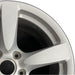 18" PORSCHE BOXSTER 08 18x9 5 spoke w/o black finish Original OEM Wheel Rim - Side Profile