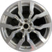 19" AUDI R8 10 19x11 rear polished Original OEM Wheel Rim - Front View