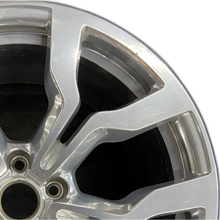 19" AUDI R8 10 19x11 rear polished Original OEM Wheel Rim - Side Profile