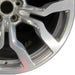 19" AUDI R8 10 19x11 rear polished Original OEM Wheel Rim - Close-Up Detail
