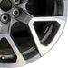 20" BLAZER 23-24 20x8 6 spoke Y spoke dark gray opt Q75 Original OEM Wheel Rim - Close-Up Detail