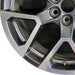 20" BLAZER 23-24 20x8 6 spoke Y spoke dark gray opt Q75 Original OEM Wheel Rim - Back View