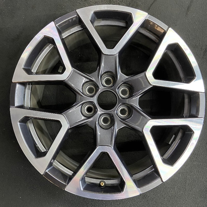 20" BLAZER 23-24 20x8 6 spoke Y spoke dark gray opt Q75 Original OEM Wheel Rim - Additional View