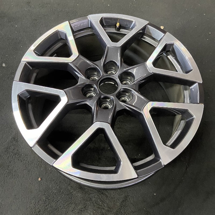 20" BLAZER 23-24 20x8 6 spoke Y spoke dark gray opt Q75 Original OEM Wheel Rim - View 8