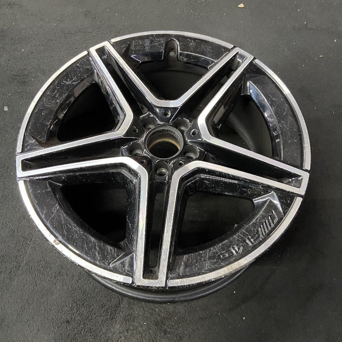 20" MERCEDES GLE-CLASS 20-22 167 Type GLE450 20x9 black pockets rear ET 44 - View 8