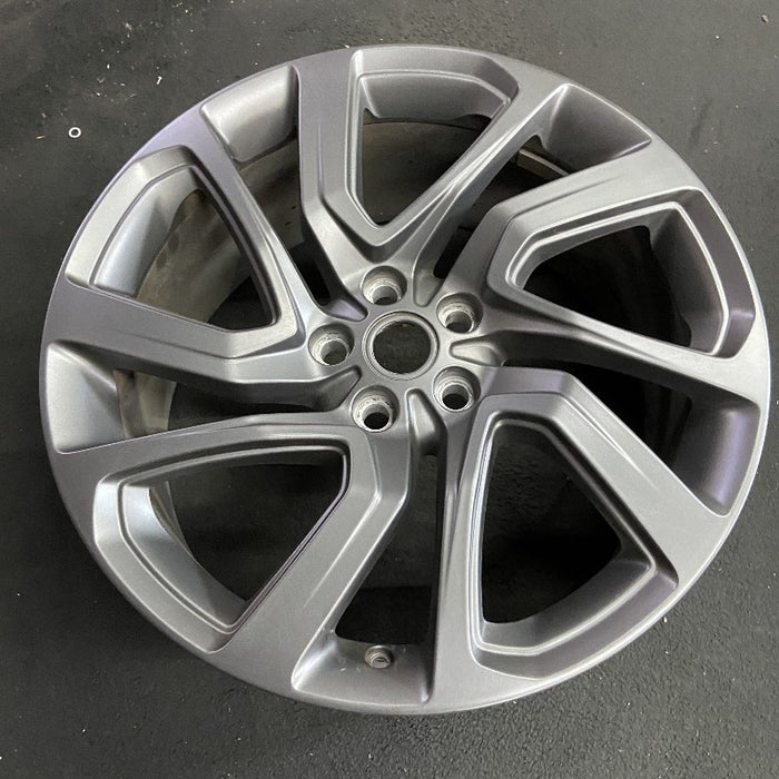 21" DISCOVERY 17-19 21x9.5 alloy 5 spoke slanted V Original OEM Wheel Rim - View 7