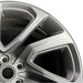 21" DISCOVERY 17-19 21x9.5 alloy 5 spoke slanted V Original OEM Wheel Rim - Side Profile