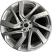21" DISCOVERY 17-19 21x9.5 alloy 5 spoke slanted V Original OEM Wheel Rim - Front View