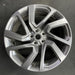 21" DISCOVERY 17-19 21x9.5 alloy 5 spoke slanted V Original OEM Wheel Rim - Front View