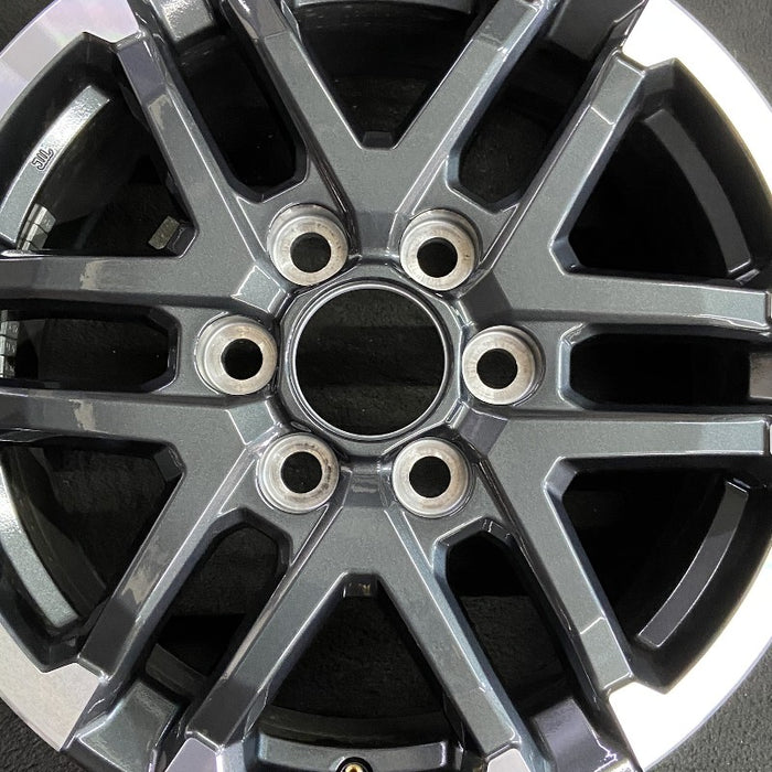 18" TACOMA 24 18x7.5 6 Y spoke TRD Sport Original OEM Wheel Rim - Angle View