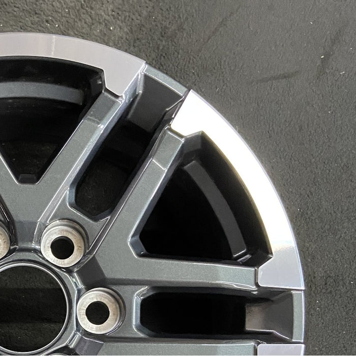 18" TACOMA 24 18x7.5 6 Y spoke TRD Sport Original OEM Wheel Rim - Close-Up Detail