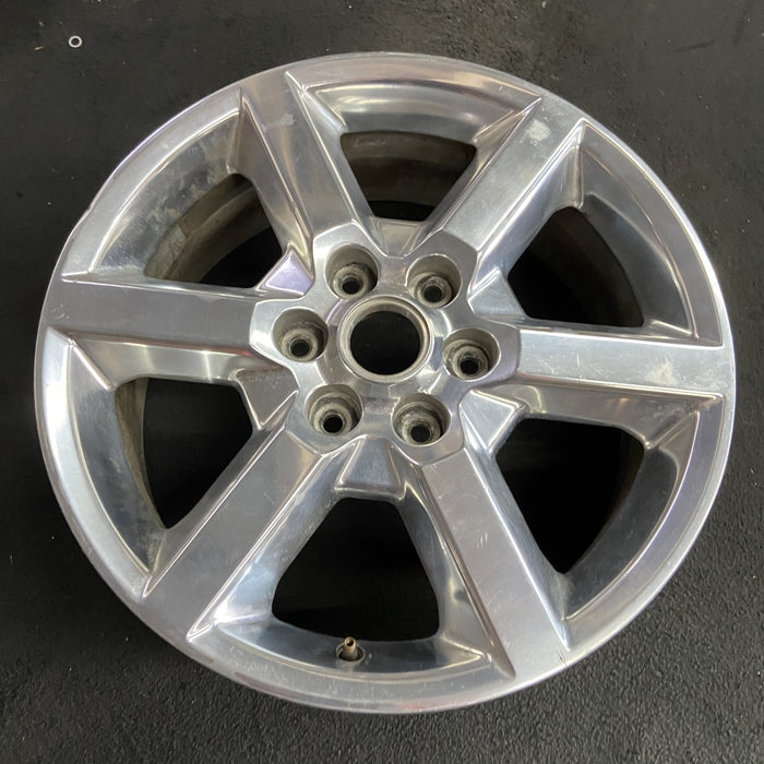 19" ACADIA 07-10 19x7.5, 6 spoke, single Original OEM Wheel Rim - Side Profile
