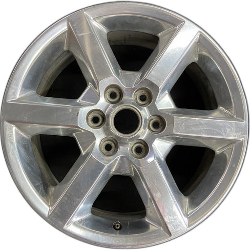 19" ACADIA 07-10 19x7.5 6 spoke single polished opt QT6 Original OEM Wheel Rim - Front View