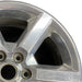 19" ACADIA 07-10 19x7.5 6 spoke single polished opt QT6 Original OEM Wheel Rim - Side Profile