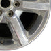 19" ACADIA 07-10 19x7.5 6 spoke single polished opt QT6 Original OEM Wheel Rim - Close-Up Detail