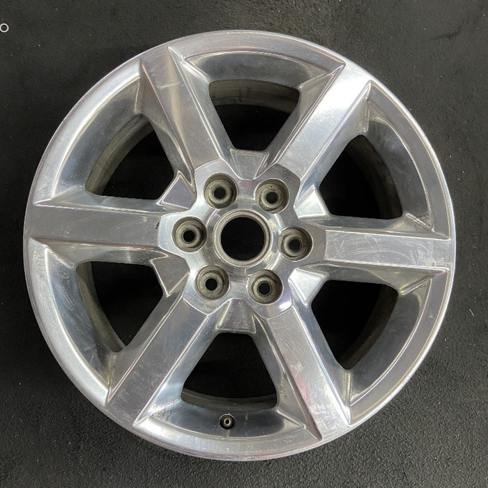 19" ACADIA 07-10 19x7.5 6 spoke single polished opt QT6 Original OEM Wheel Rim - Additional View