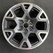 20" FORD F150 PICKUP 25 20x8.5, , single spoke, , silver Original OEM Wheel Rim - Angle View
