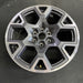 20" FORD F150 PICKUP 25 20x8.5, , single spoke, , silver Original OEM Wheel Rim - Side Profile