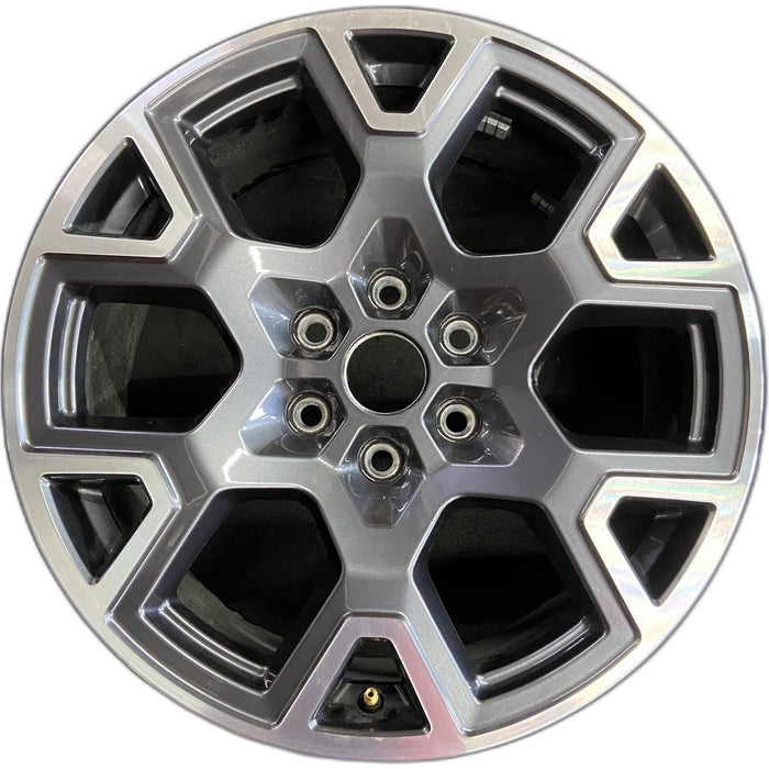 20" FORD F150 PICKUP 25 20x8.5, , single spoke, , silver Original OEM Wheel Rim - Front View