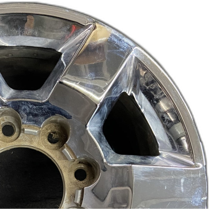 18" SIERRA 2500 PICKUP 15-18 18x8 aluminum 6 spoke flat spoke opt PYR Original - Side Profile